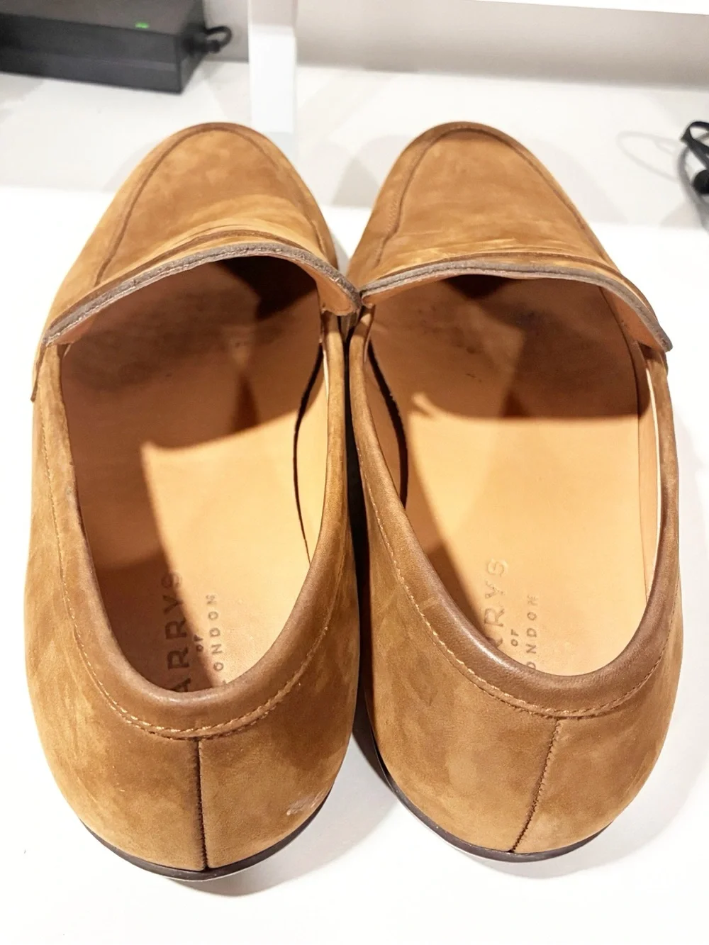 Harry’s of London Light Brown Suede Slip on Loafer Size 45G/12